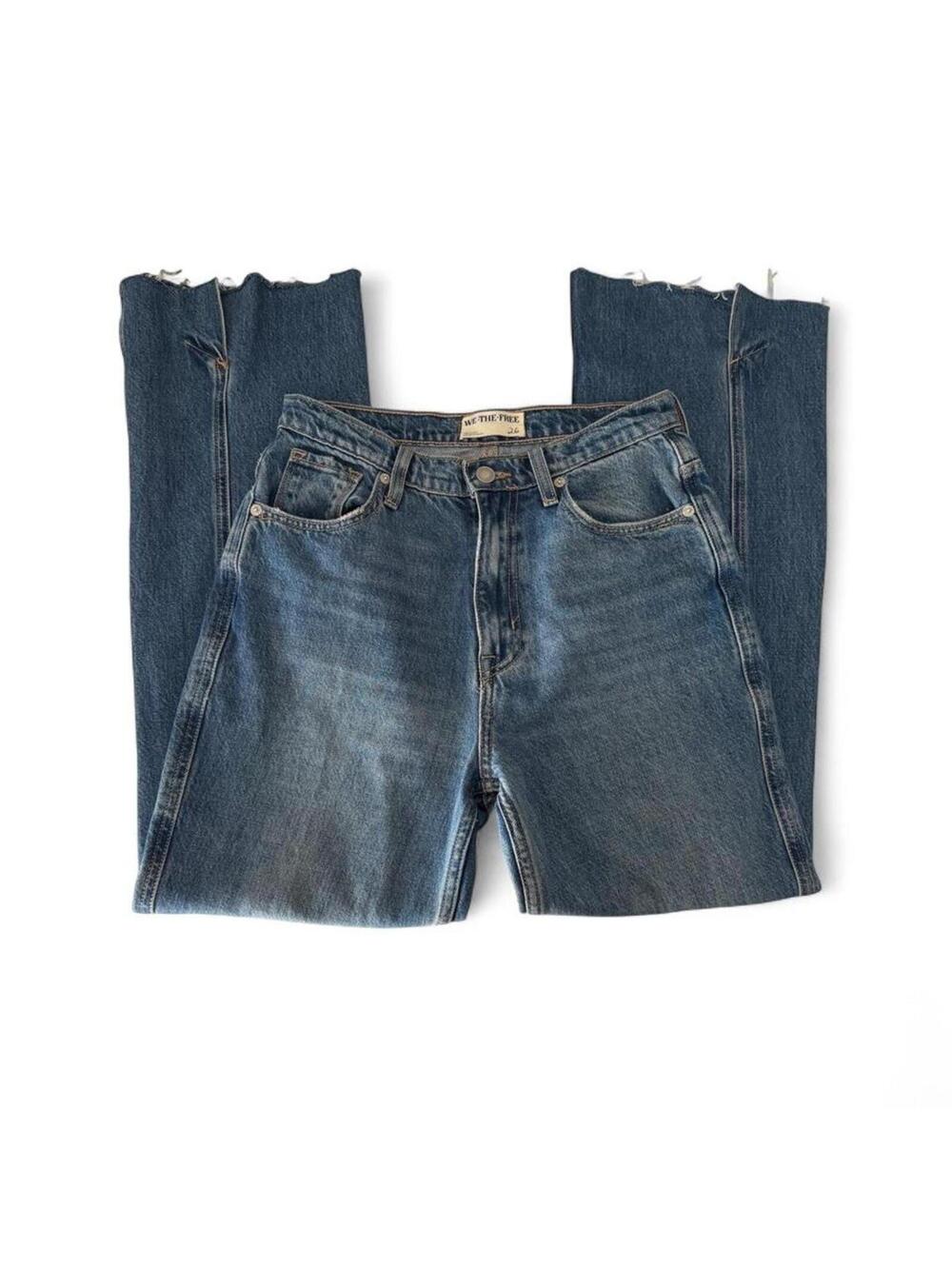 Free People We The Free Fosse Mid Rise Flare Jeans